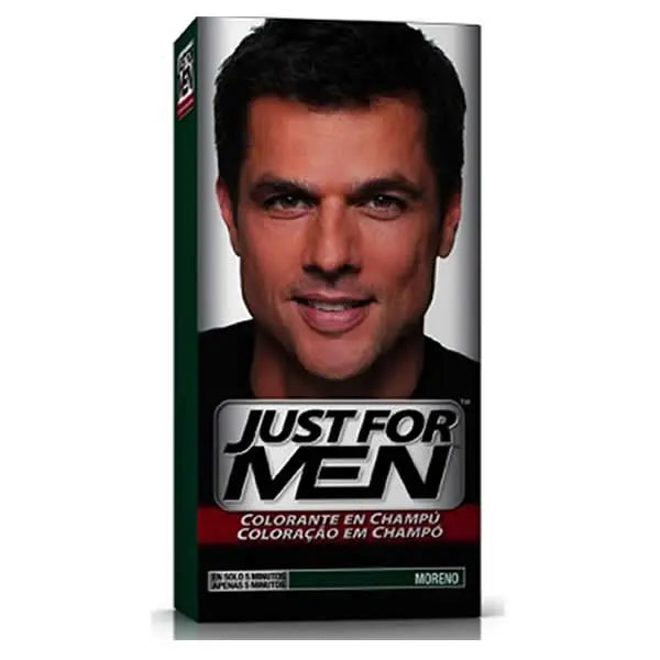 Just For Men Shampoo-in Haircolor Dark Brown Black 66ml Jag Couture London - New York