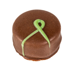 Apple crumble - apple crumble crème fraîche in milk chocolate 14g