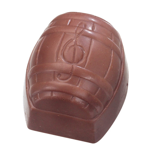 Rum and raisin barrel - milk chocolate with fine rum and raisin ganache 15.5g