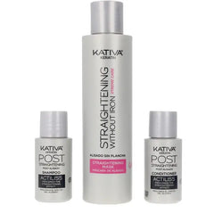 Jag Couture London - New York Kativa Keratin Anti-Frizz Smoothing Without Ironing Xtrem Care 30 Days Set 3 Pieces