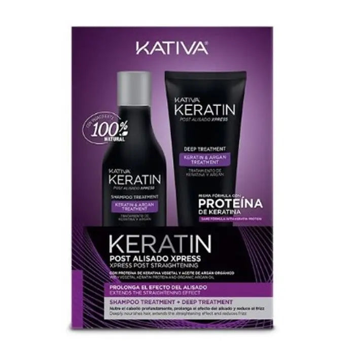 Kativa Keratin Post Smoothing Xpress Set 2 Pieces Jag Couture London - New York