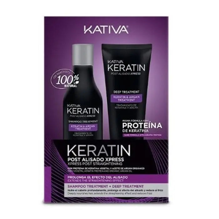 Jag Couture London - New York Kativa Keratin Post Smoothing Xpress Set 2 Pieces