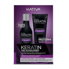 Jag Couture London - New York Kativa Keratin Post Smoothing Xpress Set 2 Pieces