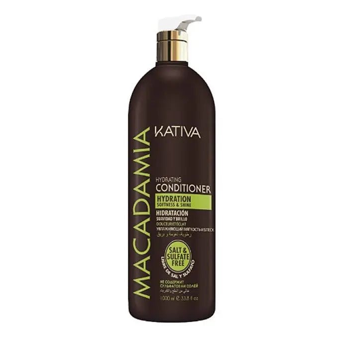 Kativa Macadamia Conditioner 1000ml Jag Couture London - New York