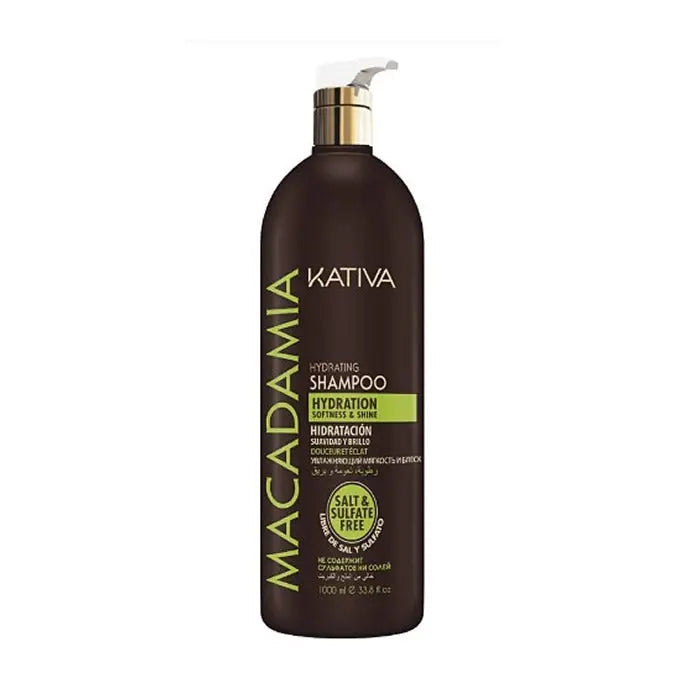 Kativa Macadamia Shampoo 1000ml Jag Couture London - New York