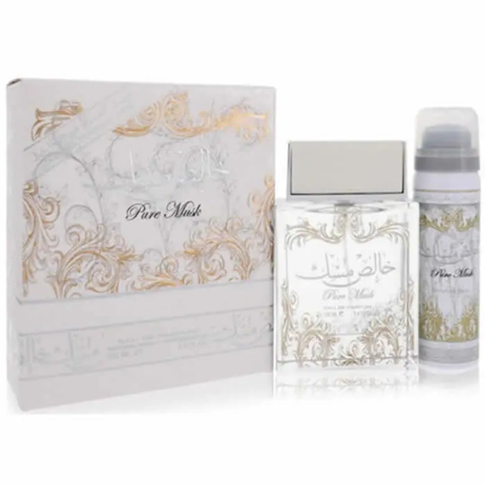 LATTAFA PURE MUSK EAU DE PARFUM SPRAY 100ML + DEO ROLL-ON 50ML Jag Couture London - New York