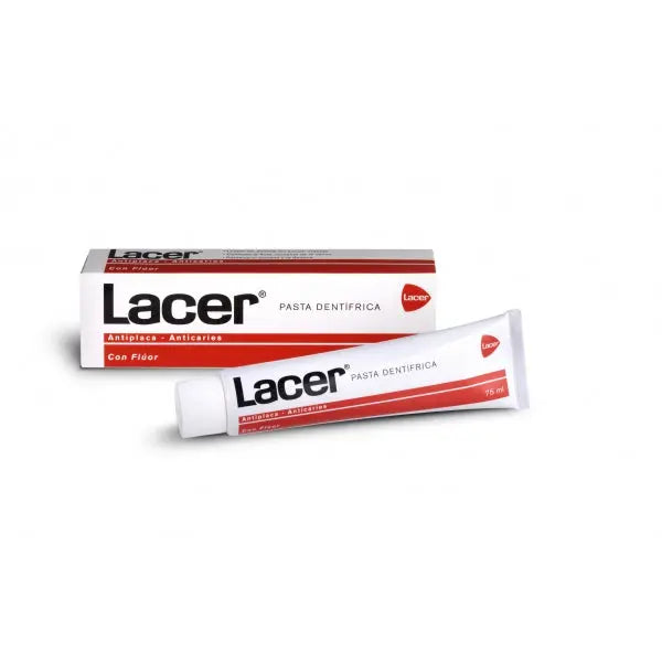 Lacer Toothpaste With Fluoride 75ml Jag Couture London - New York
