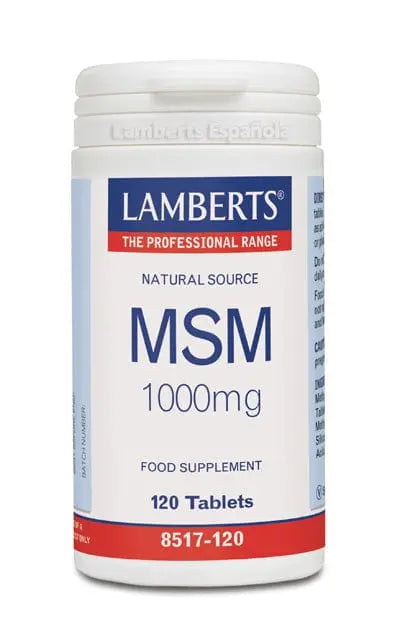 Jag Couture London - New York Lamberts Msm 1000 Mg 120 Tabs
