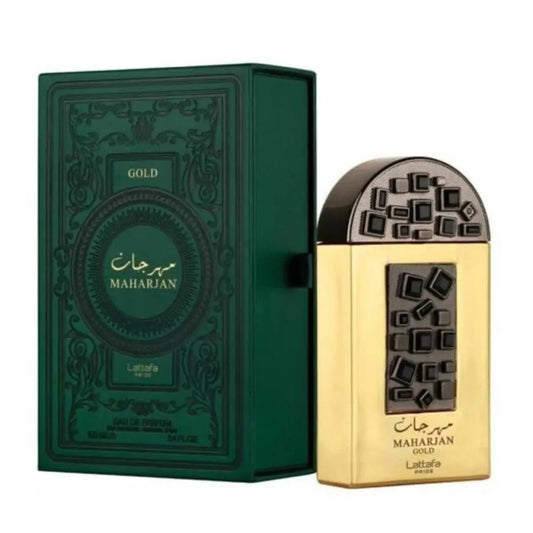 Lattafa Maharjan Gold Eau De Parfum 100un Spray Jag Couture London - New York