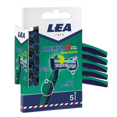 Lea Premium 2 Tilting Blades Disposable Blades Pack 5 Units Jag Couture London - New York