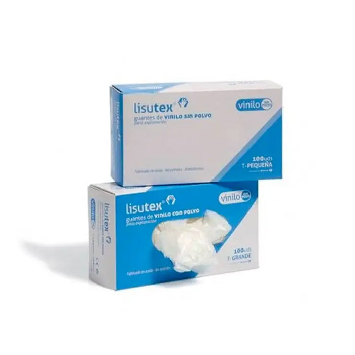 Lisutex 100 Vinyl Gloves Size Large - Jag Couture London - New York