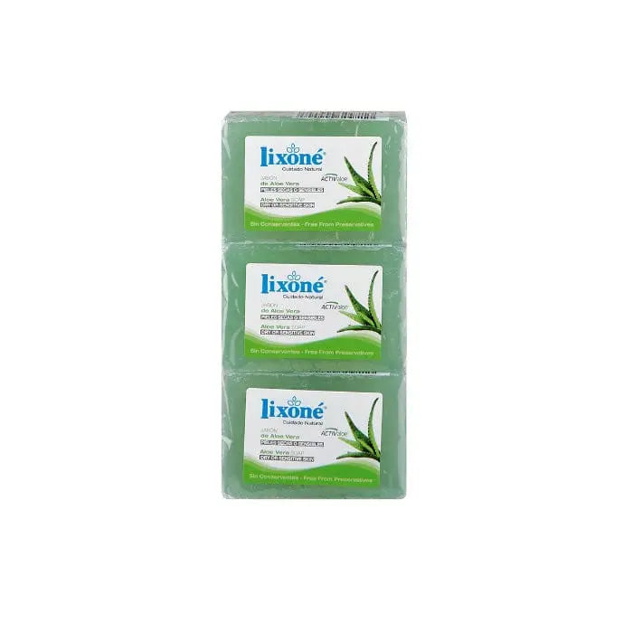 Jag Couture London - New York Lixoné Aloe Vera Soap Dry Or Sensitive Skin 3x125g