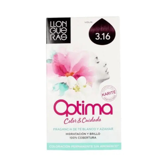 Jag Couture London - New York Llongueras Optima Hair Colour 3.16 Violin