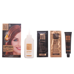 Llongueras Optima Permanent Hair Colour Ammonia Free 7.4 Medium Copper Jag Couture London - New York