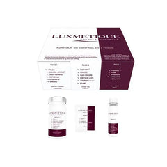 Jag Couture London - New York Luxmetique Control Formula 3 Treatment Box 15 Capsules, 15 Vials And 15 Sachets