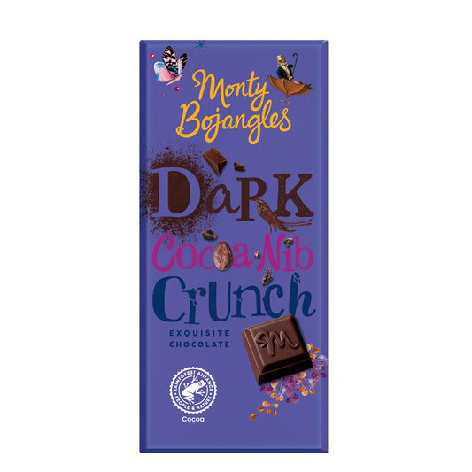 Dark Cocoa Nib Crunch exquisite chocolate bar