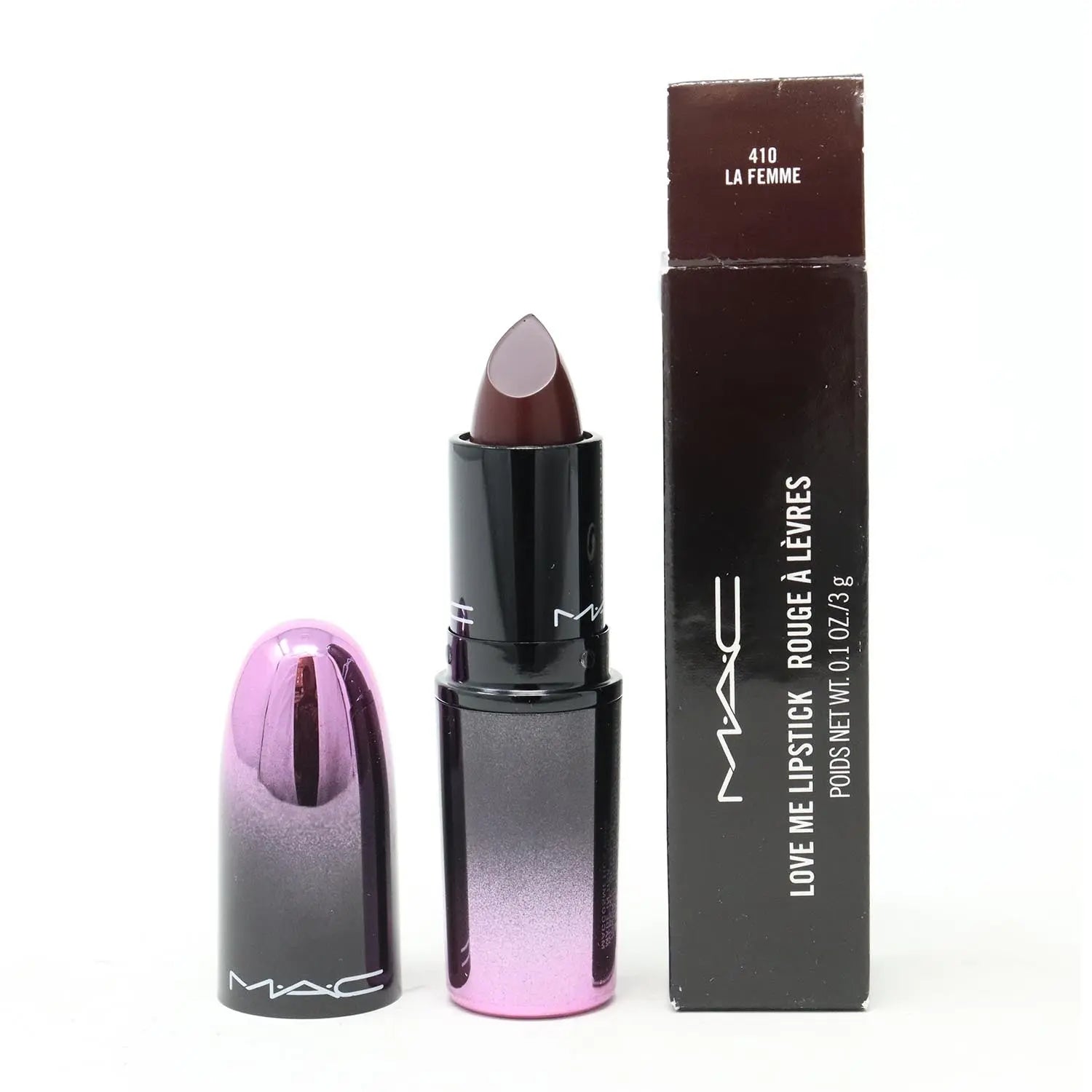 Mac Consumo Love Me Barra De Labios 410 La Femme 1un Jag Couture London - New York