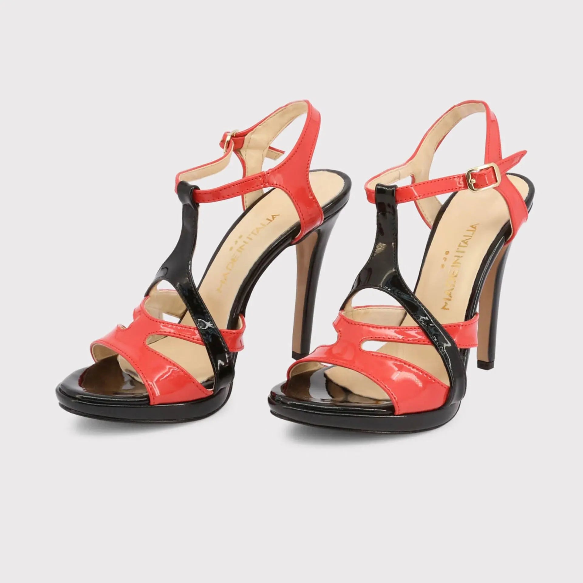Made in Italia IOLANDA_NERO-CORALLO Jag Couture London - New York