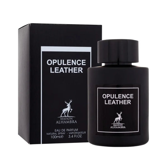 Maison Alhambra Opulence Leather Eau De Parfum 100ml Spray Jag Couture London - New York