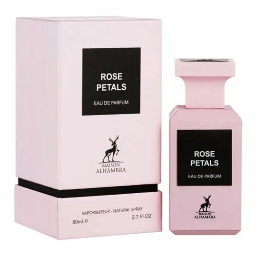Maison Alhambra Rose Petals Eau De Parfum 80ml Spray Jag Couture London - New York