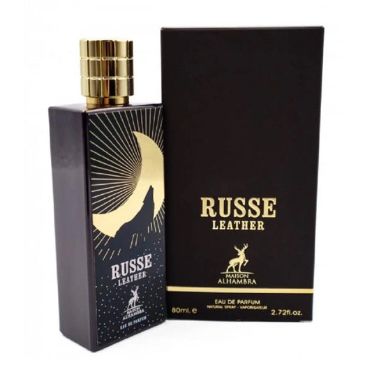 Maison Alhambra Russe Leather Eau De Parfum 80ml Spray Jag Couture London - New York