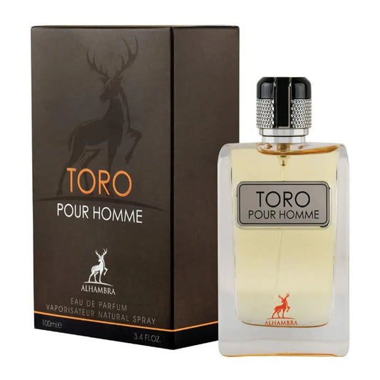Maison Alhambra Toro Pour Homme Eau De Parfum 100ml Spray Jag Couture London - New York
