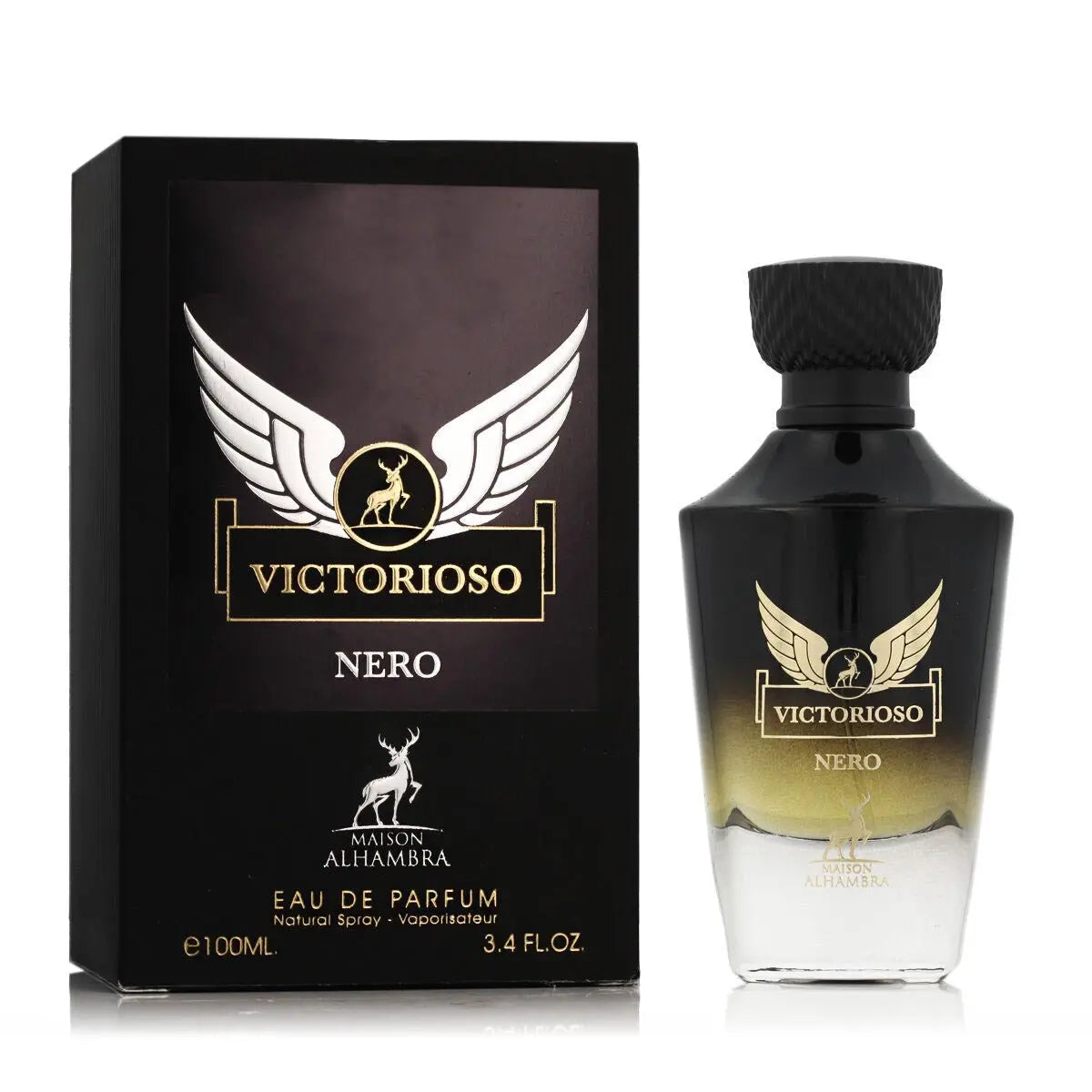 Maison Alhambra Victorioso Nero Eau De Parfum 100ml Spray Jag Couture London - New York