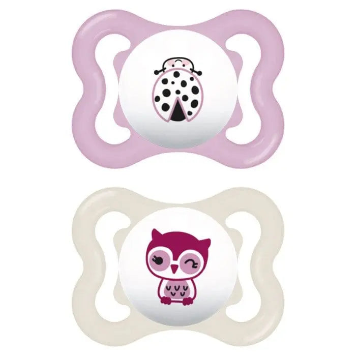 Jag Couture London - New York Mam Baby Dummy Perfect Star 0-2 Pink 2U