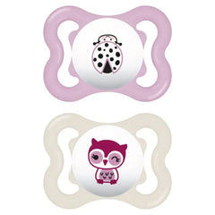 Jag Couture London - New York Mam Baby Dummy Perfect Star 0-2 Pink 2U