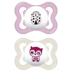 Mam Baby Dummy Perfect Star 0-2 Pink 2U Jag Couture London - New York