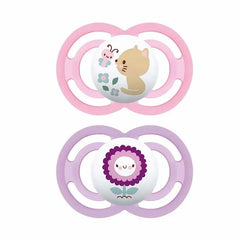 Jag Couture London - New York Mam Pacifier Perfect 16+ Silicone 2 Units Pink