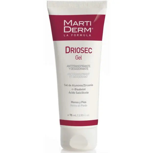 Jag Couture London - New York Martiderm Driosec Gel Deodorant For Hands and Feet 75ml