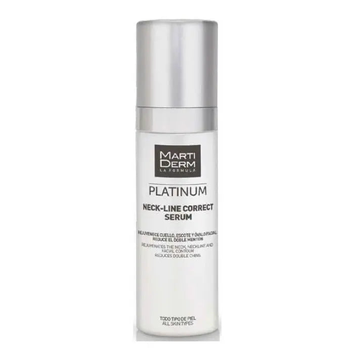 Martiderm Platinum Neck-Line Serum Corrector Neck &amp; Neckline 50ml Jag Couture London - New York