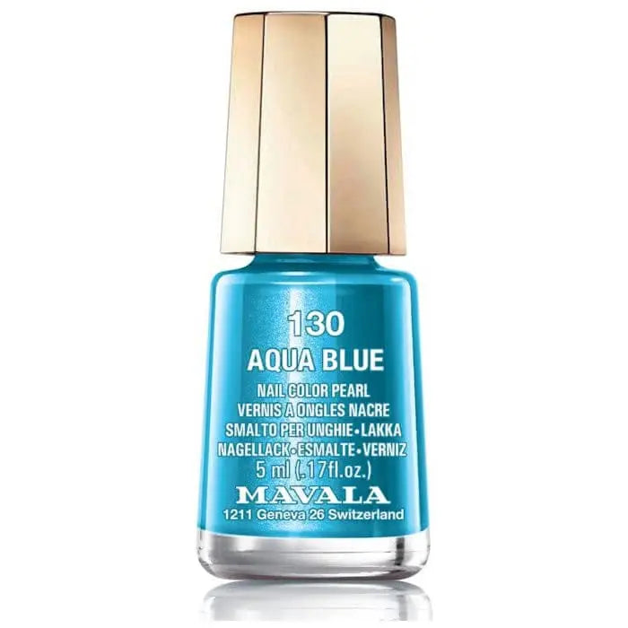 Jag Couture London - New York Mavala Nail Polish 130 Aqua Blue 5ml