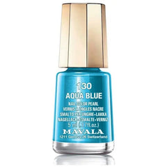 Jag Couture London - New York Mavala Nail Polish 130 Aqua Blue 5ml