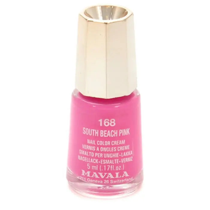 Mavala Nail Polish 168 South Beach Pink 5ml Jag Couture London - New York