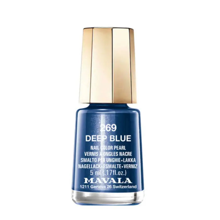 Mavala Nail Polish 269 Deep Blue 5ml Jag Couture London - New York