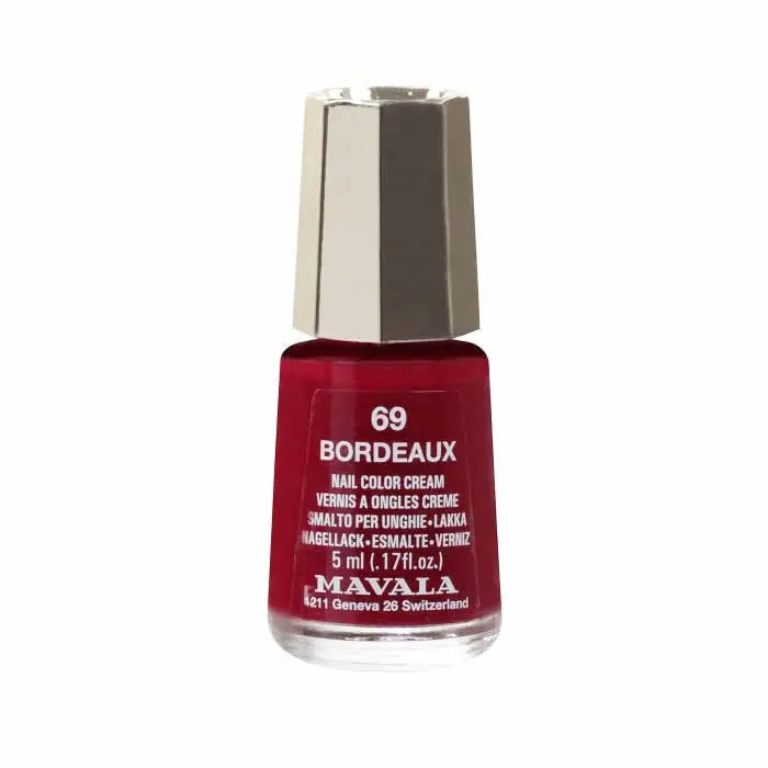 Mavala Nail Polish 69 Bordeaux 5ml Jag Couture London - New York