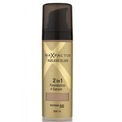 Max Factor Ageless Elixir Miracle Foundation 50 Natural Jag Couture London - New York