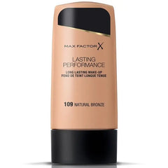 Max Factor Lasting Performance Foundation 109 Natural Bronze Jag Couture London - New York