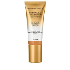 Max Factor Miracle Second Skin Spf20 9 Tan 30 ml Jag Couture London - New York