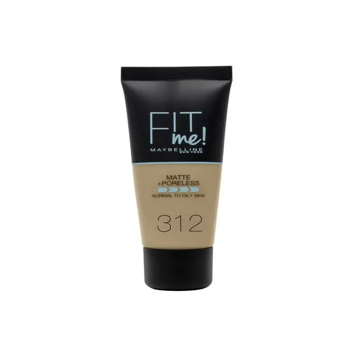 Jag Couture London - New York Maybelline Fit Me Matte + Poreless Foundation 312 Golden 30ml