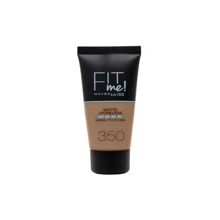 Jag Couture London - New York Maybelline Fit Me Matte & Poreless Foundation 350 Caramel