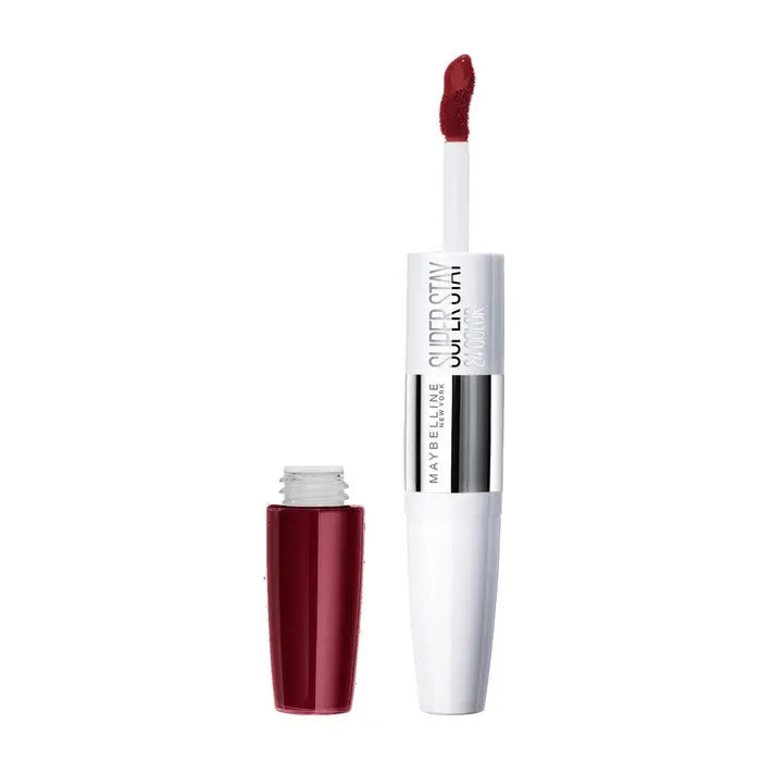 Maybelline Superstar 24 2-Step Liquid Lispstick Makeup 510 Red Passion Jag Couture London - New York