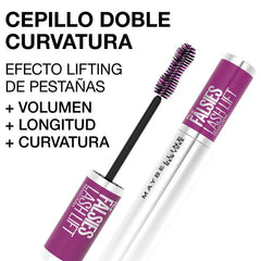 Maybelline The Falsies Lash Lift Washable Mascara 01 Black Jag Couture London - New York