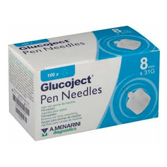 Menarini Glucoject Insulin Needle 31gx8mm 100 Uds Jag Couture London - New York