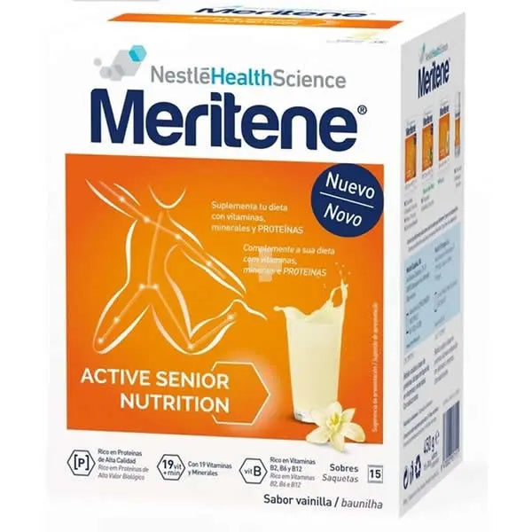 Meritene Batidos Sabor Vainilla 15 Sobres Jag Couture London - New York