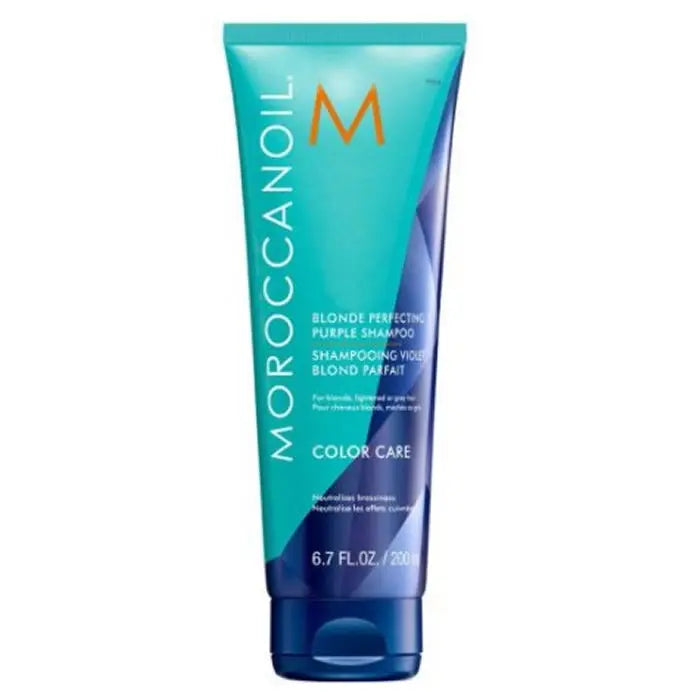 Moroccanoil Blonde Perfecting Purple Shampoo 200ml Jag Couture London - New York