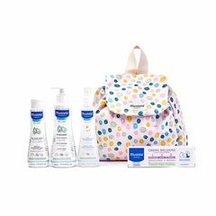 Mustela Little Moments Polka Dots Backpack Set 5 Pieces Jag Couture London - New York