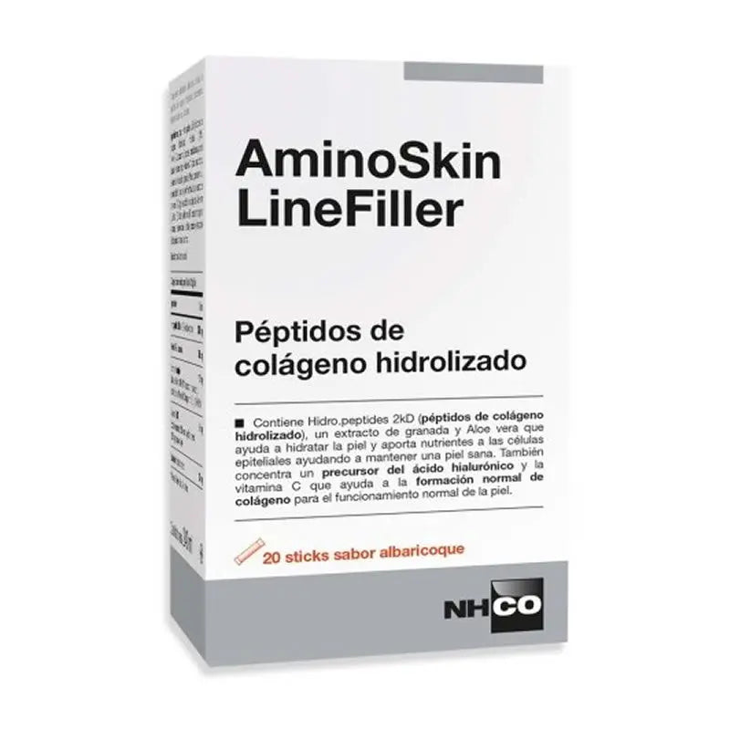 NHCO Aminoskin Linefiller 20 Sachets Apricot Flavor Jag Couture London - New York